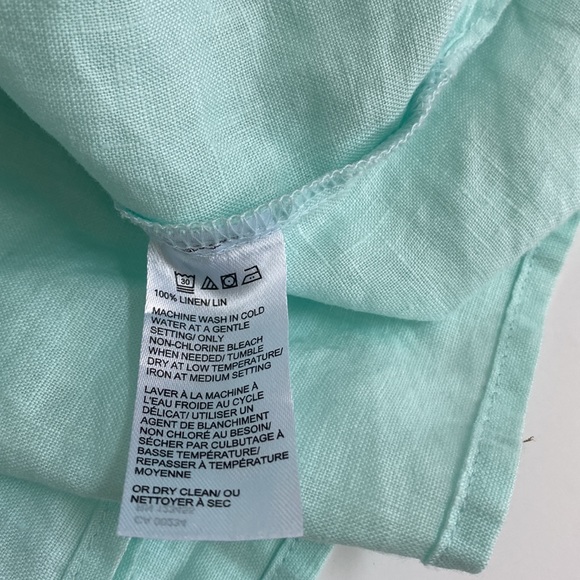 Core Life Brand Linen Button Up Dress - Picture 6 of 6